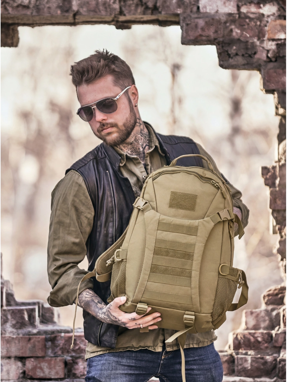 Рюкзак тактический 33 л «Дегтярёв» r-450