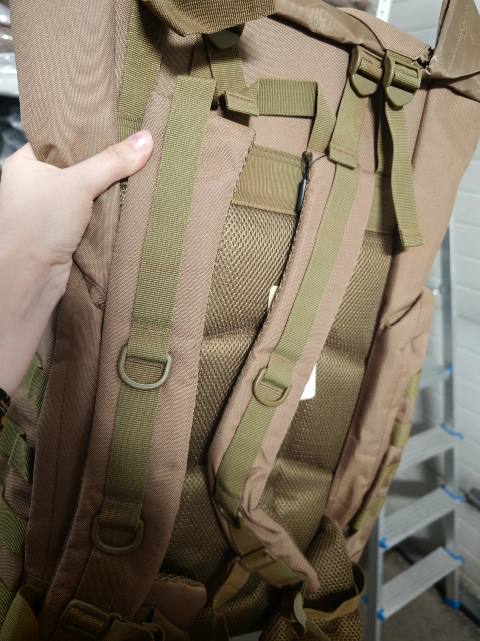 Рюкзак тактический большой 70–85 л «Танк» r-408
